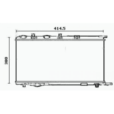 RM0641 EQUAL QUALITY Радиатор, охлаждение двигателя