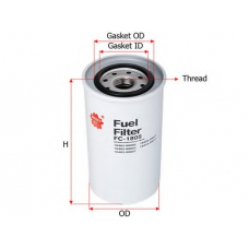 FC-1805 SAKURA  Automotive Топливный фильтр