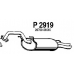 P2919 FENNO Глушитель выхлопных газов конечный