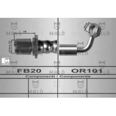80613 Malo Тормозной шланг