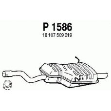 P1586 FENNO Глушитель выхлопных газов конечный