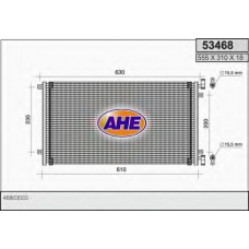 53468 AHE Конденсатор, кондиционер