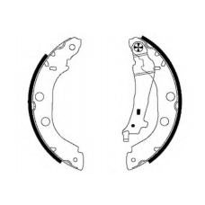 MSP206 MINTEX Комплект тормозных колодок