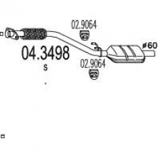 04.3498 MTS Катализатор