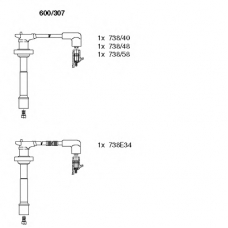600/307 BREMI Комплект проводов зажигания