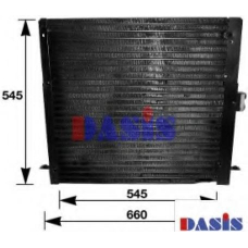 022000N AKS DASIS Конденсатор, кондиционер