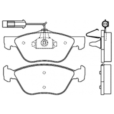 21636 193  0 5 T4088 TEXTAR Колодки тормозные