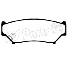 IBD-1897 IPS Parts Комплект тормозных колодок, дисковый тормоз