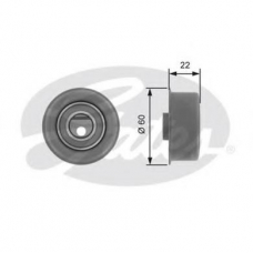 T41253 GATES Натяжной ролик, ремень грм