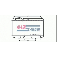 2602301 KUHLER SCHNEIDER Радиатор, охлаждение двигател