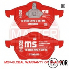 13046070762-SET-MS MASTER-SPORT Комплект тормозных колодок, дисковый тормоз