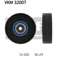 VKM 32007 SKF Паразитный / ведущий ролик, поликлиновой ремень