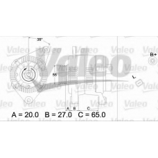 437197 VALEO Генератор