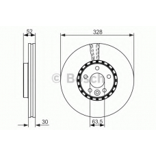 0 986 479 621 BOSCH Тормозной диск