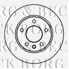 BBD4887 BORG & BECK Тормозной диск
