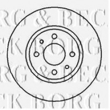 BBD4054 BORG & BECK Тормозной диск