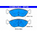13.0460-7146.2 ATE Комплект тормозных колодок, дисковый тормоз