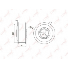 PB1003 LYNX Pb-1003 натяжной ролик / грм a