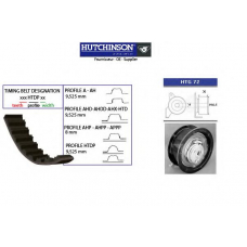 KH 90 HUTCHINSON Комплект ремня грм