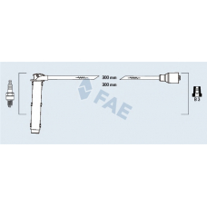 85766 FAE Комплект проводов зажигания