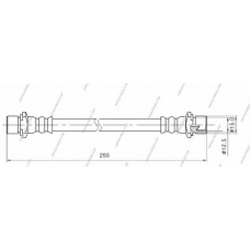 T370A150 NPS Тормозной шланг