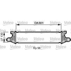 818804 VALEO Интеркулер