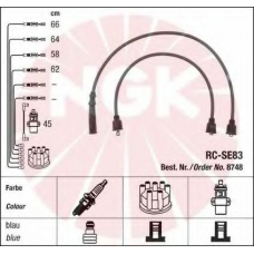 8748 NGK Комплект проводов зажигания