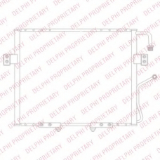 TSP0225693 DELPHI Конденсатор, кондиционер