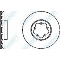 DK6096 APEC Тормозной диск