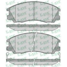 05P1291 LPR Комплект тормозных колодок, дисковый тормоз
