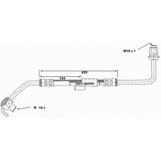 FBH6178 FIRST LINE Тормозной шланг