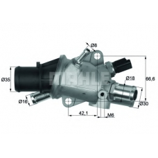 TI 169 88 MAHLE Термостат, охлаждающая жидкость