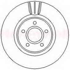 562363B BENDIX Тормозной диск