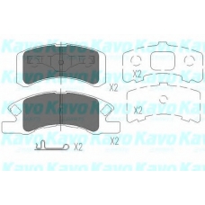 KBP-1511 KAVO PARTS Комплект тормозных колодок, дисковый тормоз