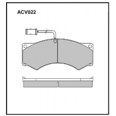 ACV022 Allied Nippon Тормозные колодки