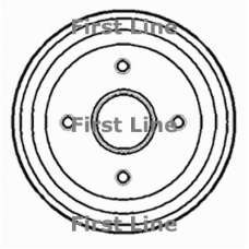 FBR736 FIRST LINE Тормозной барабан