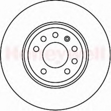 562385B BENDIX Тормозной диск