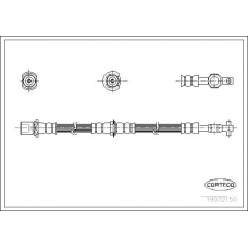 19032150 CORTECO Тормозной шланг