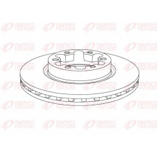 NCA1145.20 REMSA Тормозной диск
