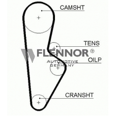 4971V FLENNOR Ремень ГРМ