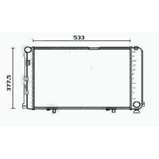 RM0148 EQUAL QUALITY Радиатор, охлаждение двигателя