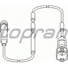 202 133 TOPRAN Датчик, износ тормозных колодок