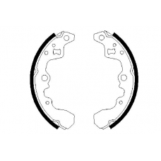 0 986 487 314 BOSCH Комплект тормозных колодок