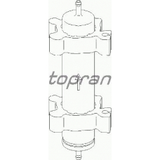 500 741 TOPRAN Топливный фильтр