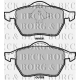 BBP1696 BORG & BECK Комплект тормозных колодок, дисковый тормоз