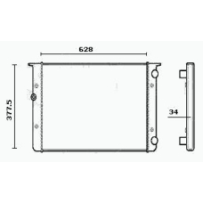 RM0311 EQUAL QUALITY Радиатор, охлаждение двигателя