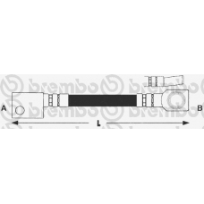 T 59 053 BREMBO Тормозной шланг