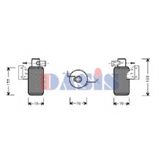 801960N AKS DASIS Осушитель, кондиционер
