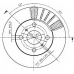 BDC4645 QUINTON HAZELL Тормозной диск