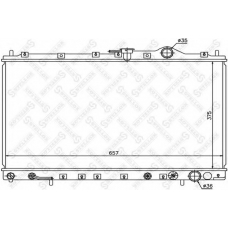 10-25965-SX STELLOX Радиатор, охлаждение двигателя